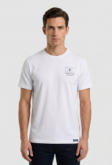 Camiseta Tennis Club blanca