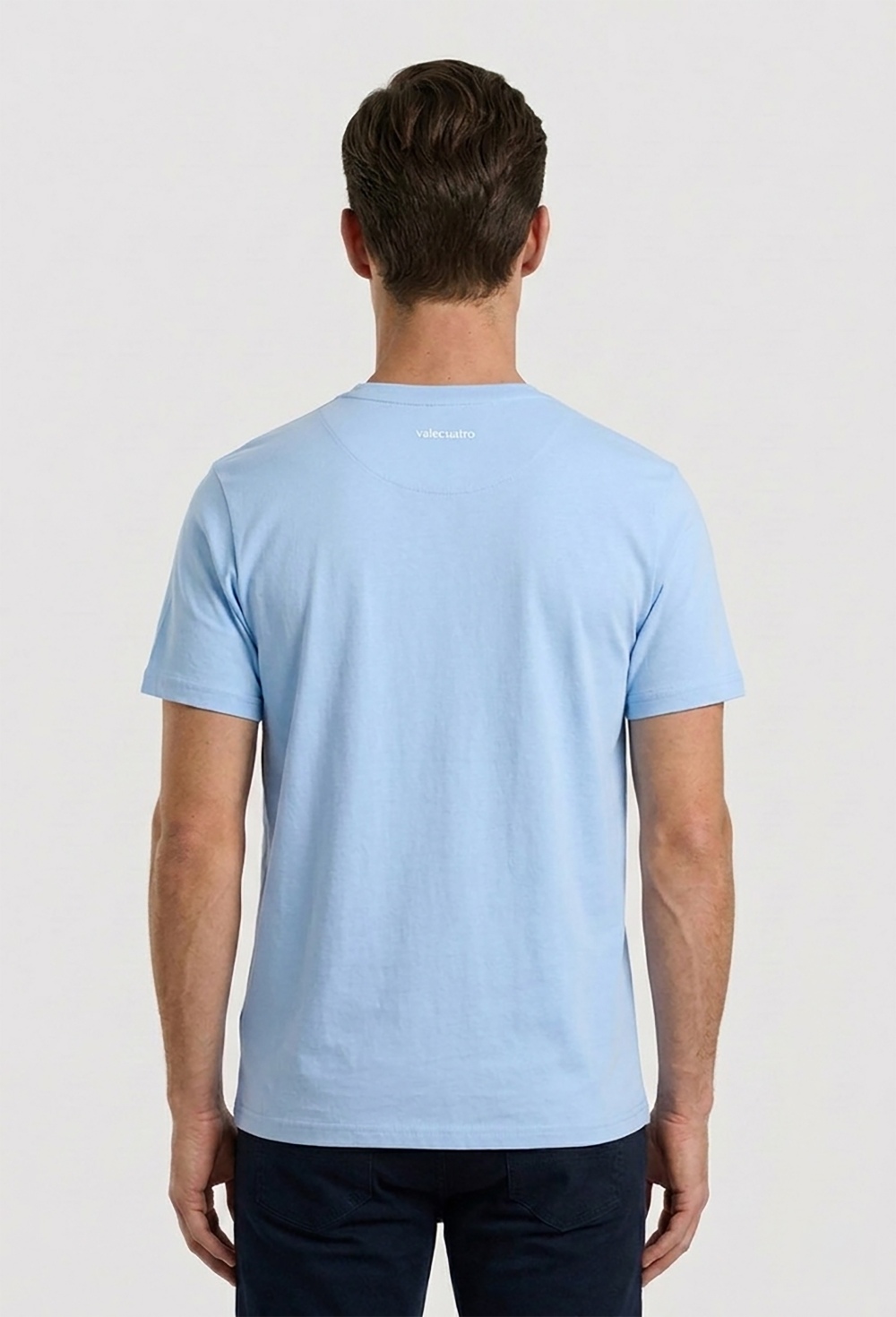 Camiseta logo color celeste - 32.9