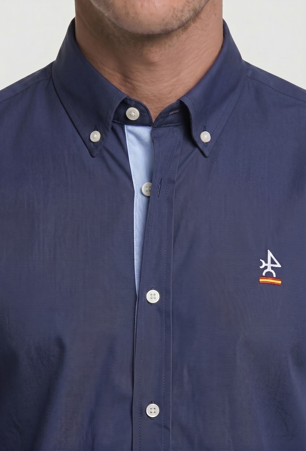 Camisa clásica España azul marino - 59.9