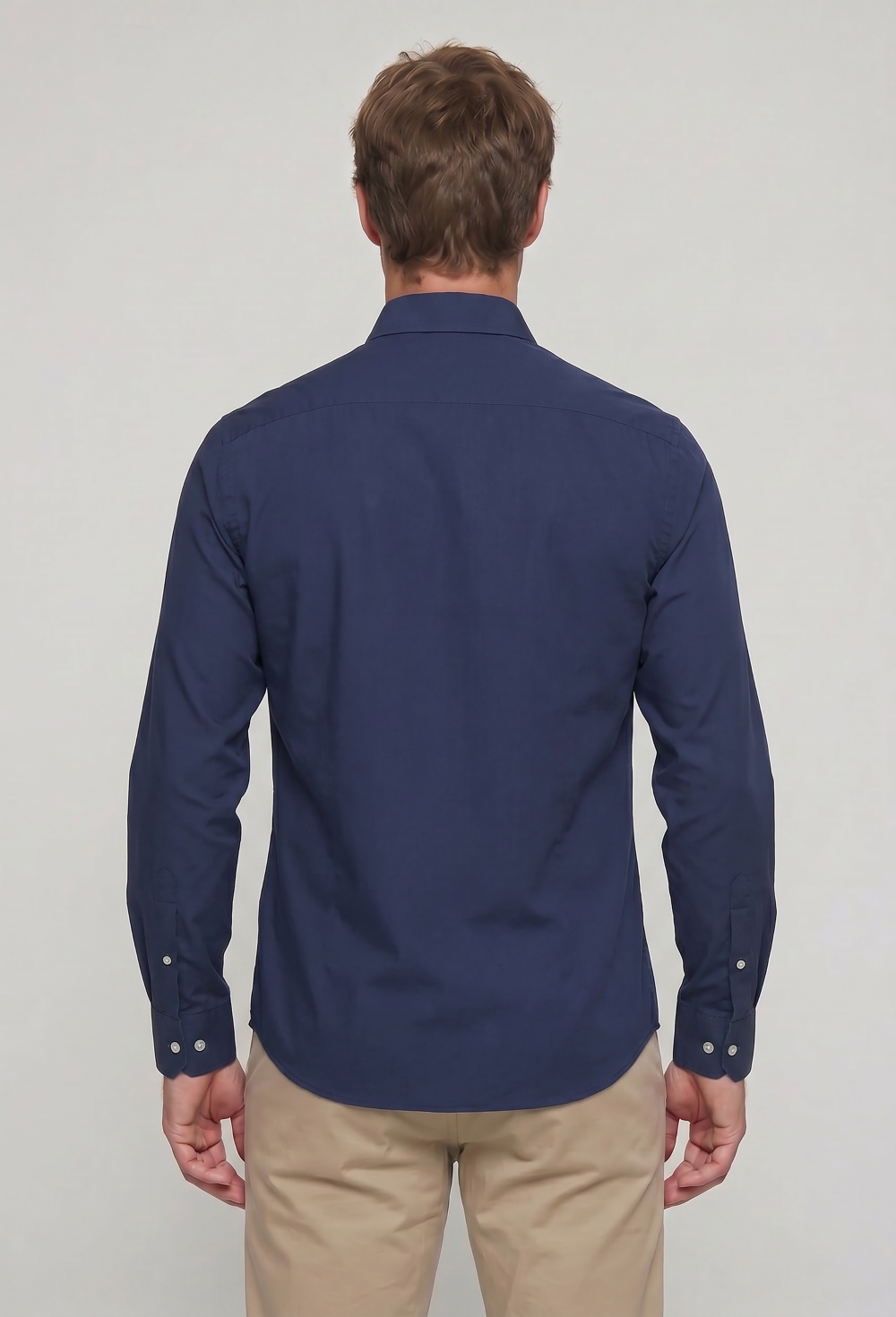 Valecuatro - Camisa clásica España azul marino