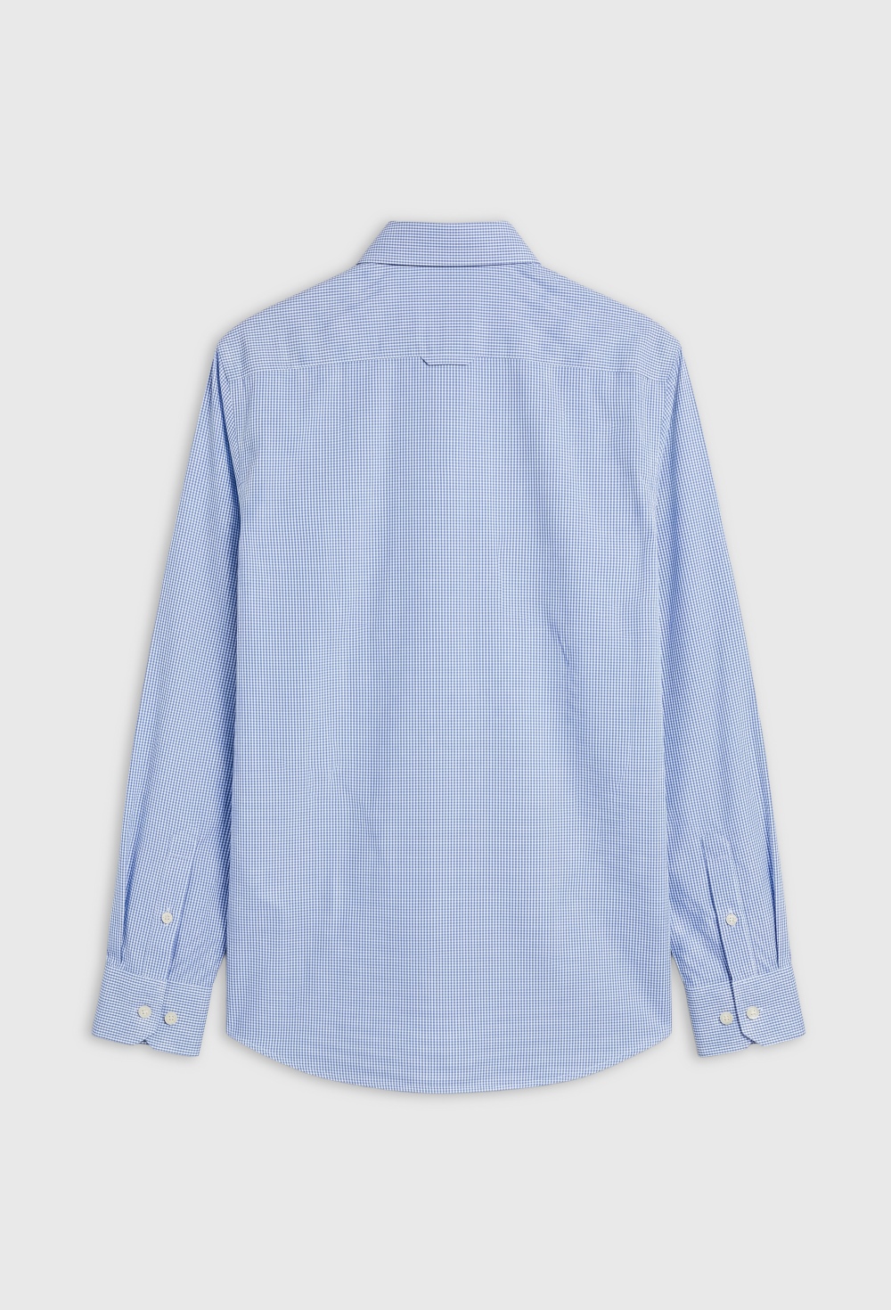 Camisa cuadro vichy celeste - Valecuatro - camisas