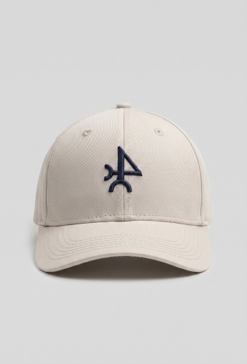 Gorra logo Valecuatro beige