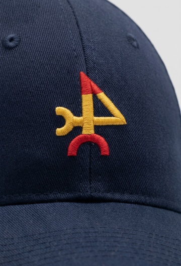Gorra logo Valecuatro España azul marino