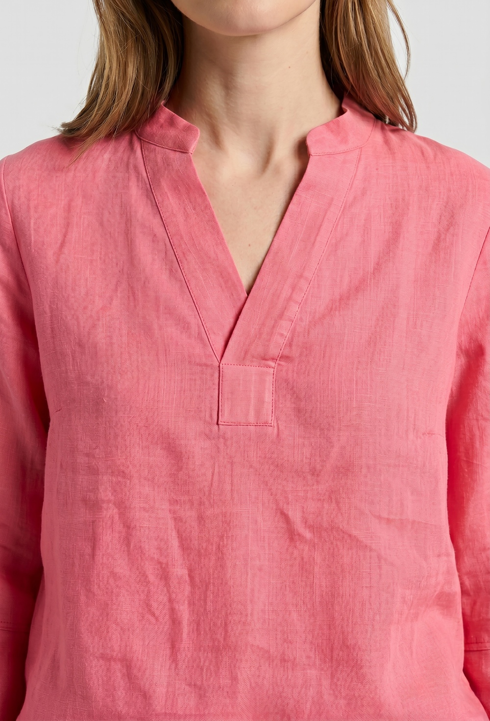 Blusa lino color coral - 79.9