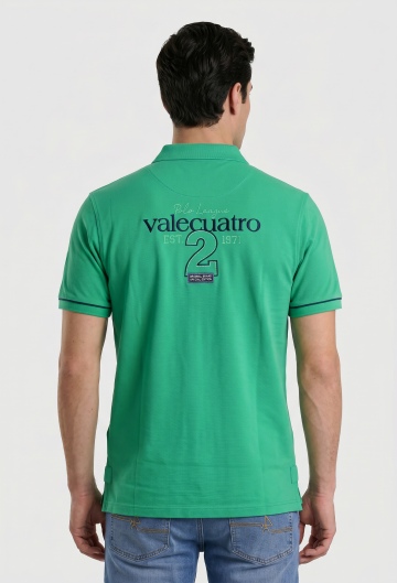 Polo Summer Tour bordado verde