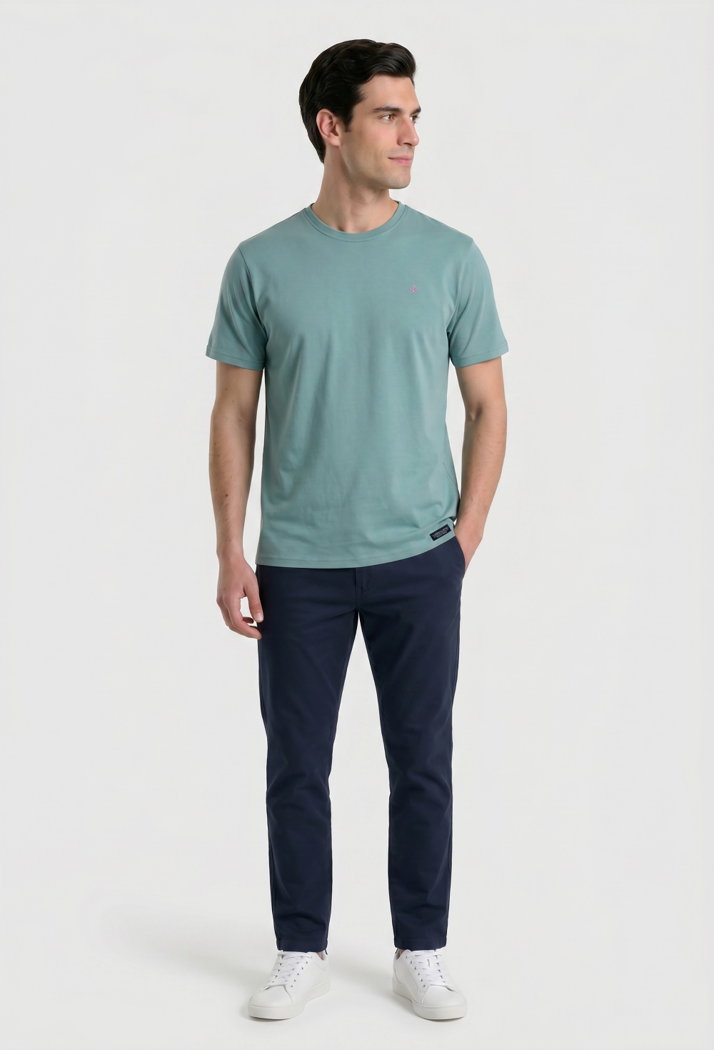 Camiseta básica logo Valecuatro verde - Valecuatro