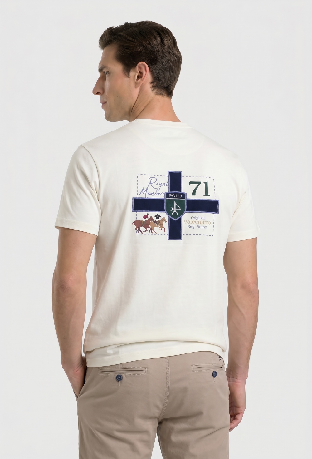 Camiseta Player blanco roto - 32.9