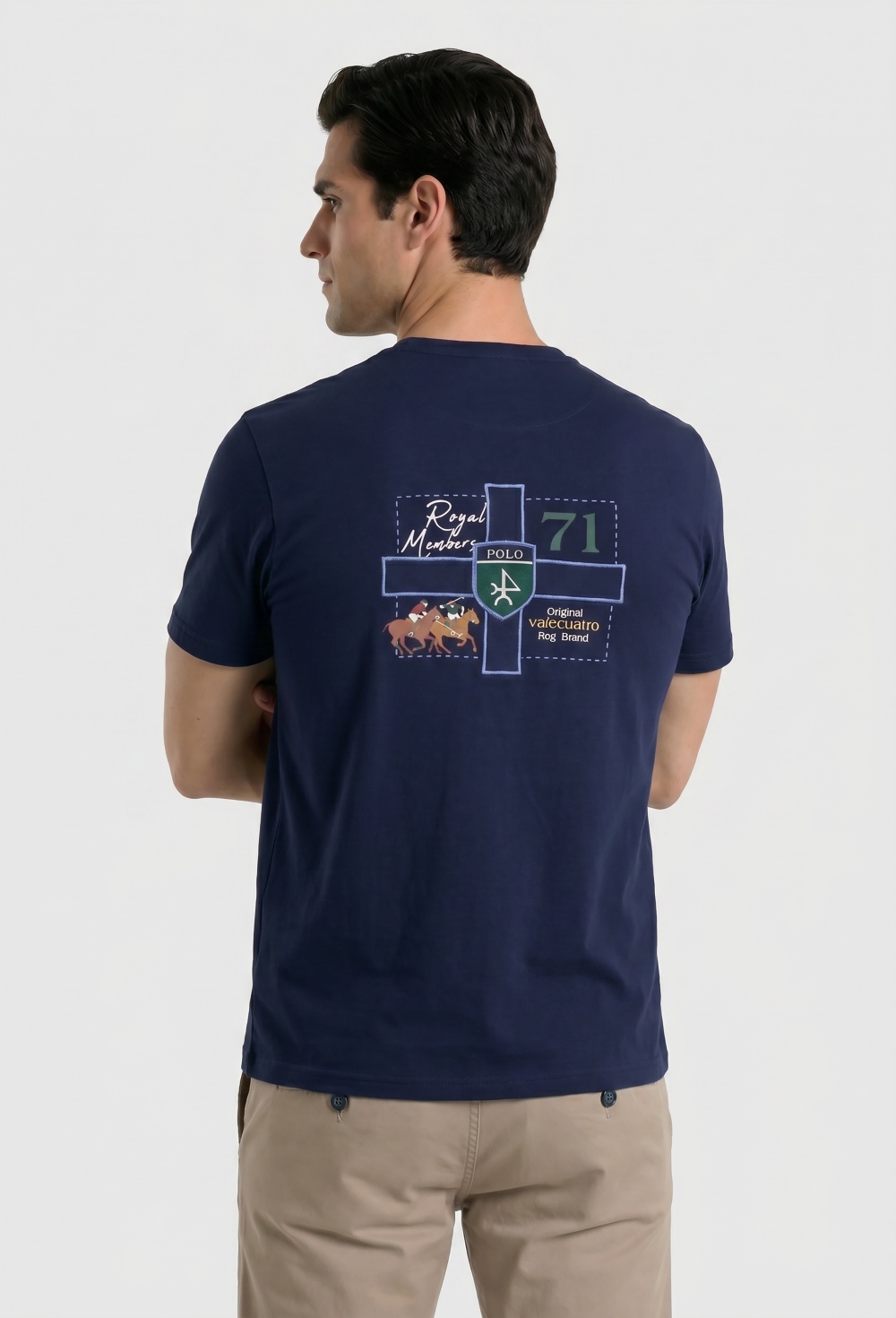 Camiseta Player azul marino - 32.9