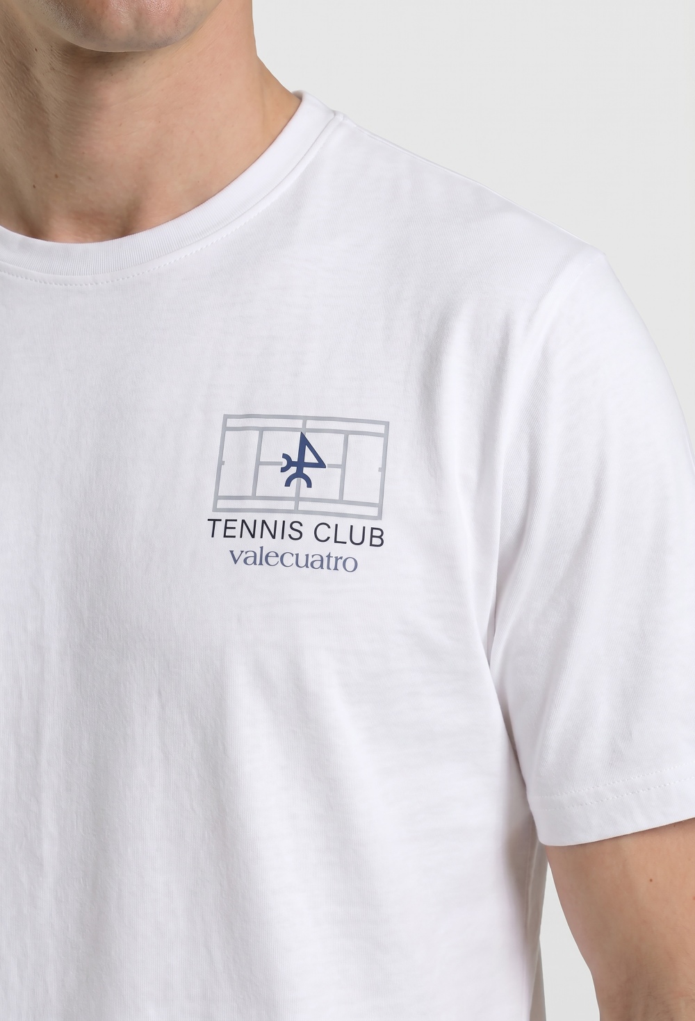 Camiseta Tennis Club blanca - Valecuatro