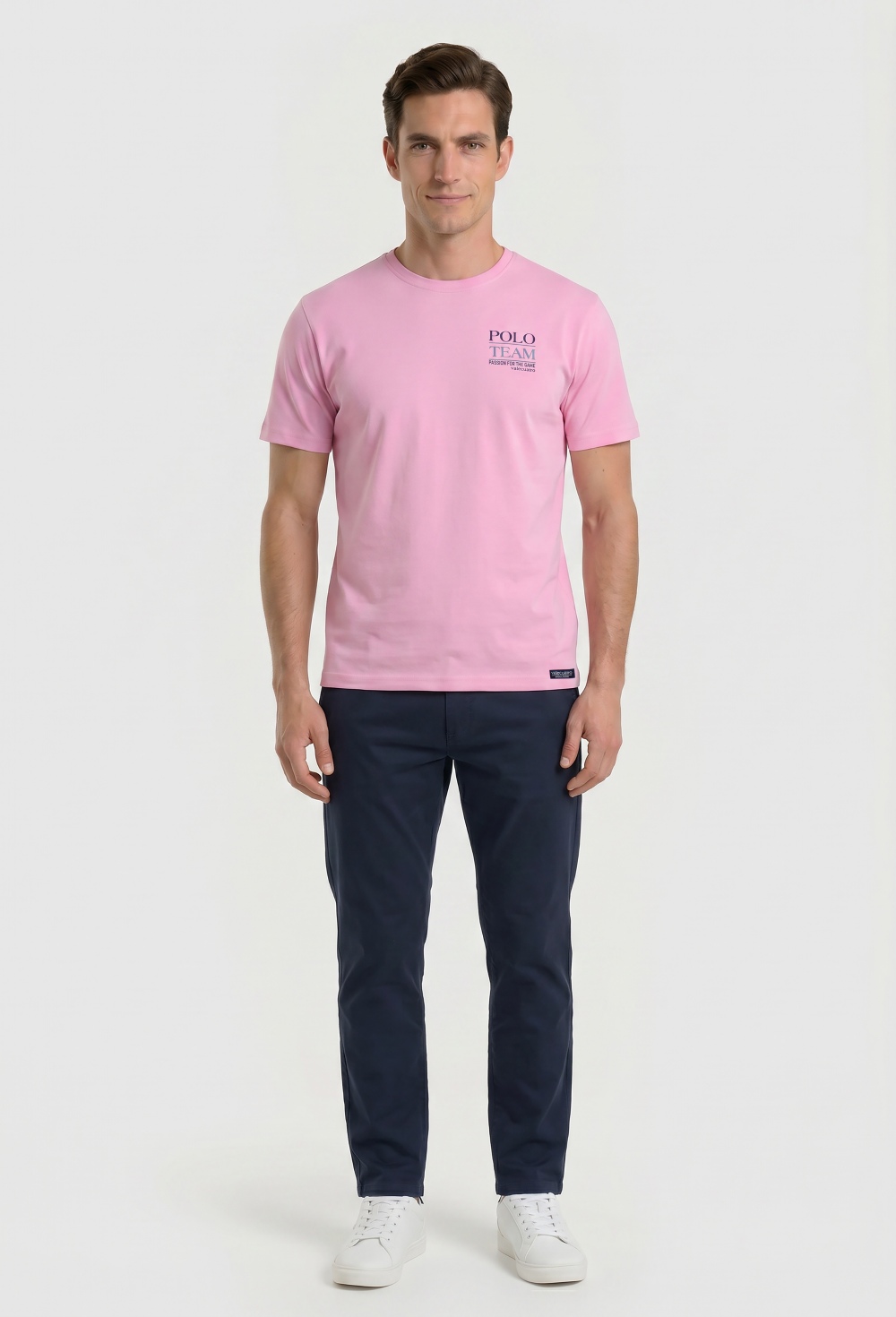 Valecuatro - Camiseta Polo rosa