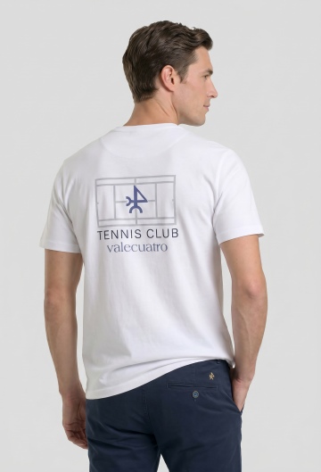 Camiseta Tennis Club blanca