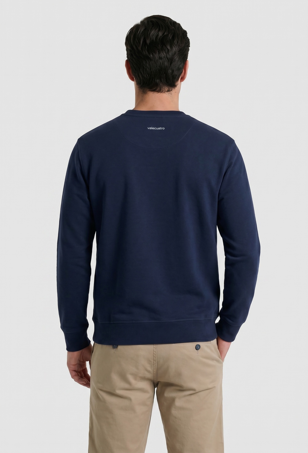 Sudadera logo azul marino - Valecuatro