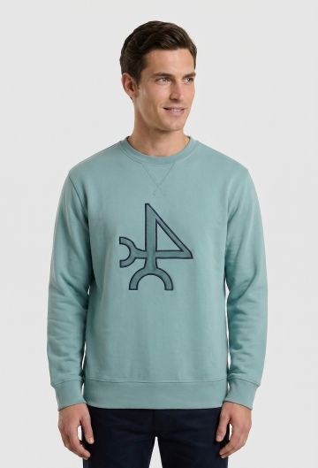 SUDADERA H LOGO