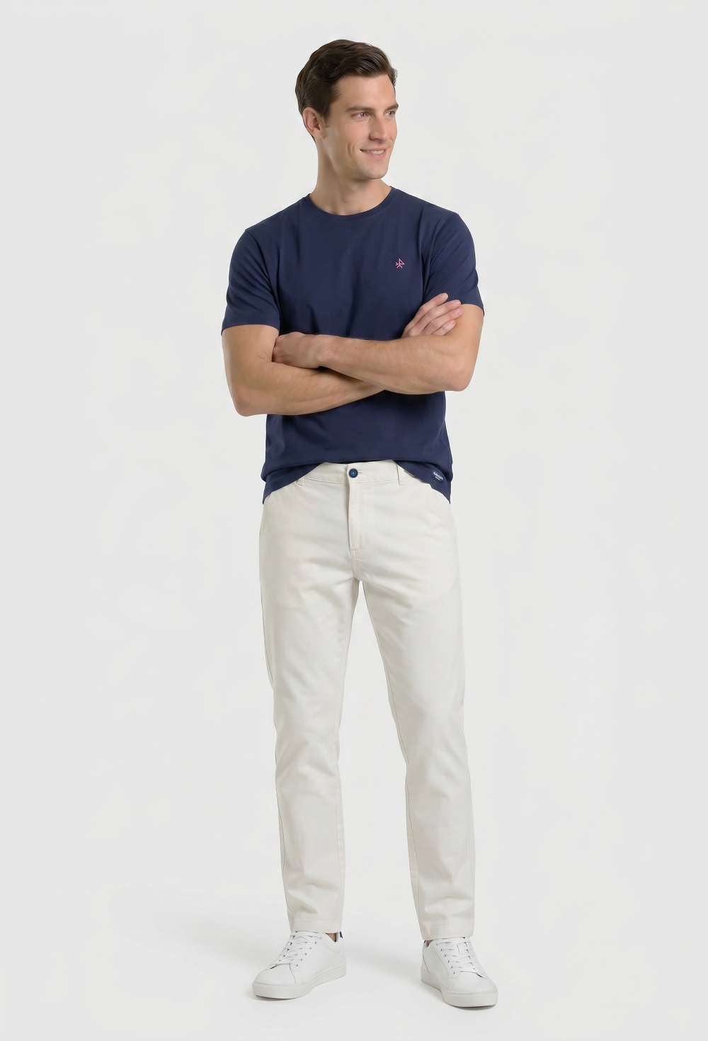 Pantalón chino Valecuatro blanco roto - Valecuatro