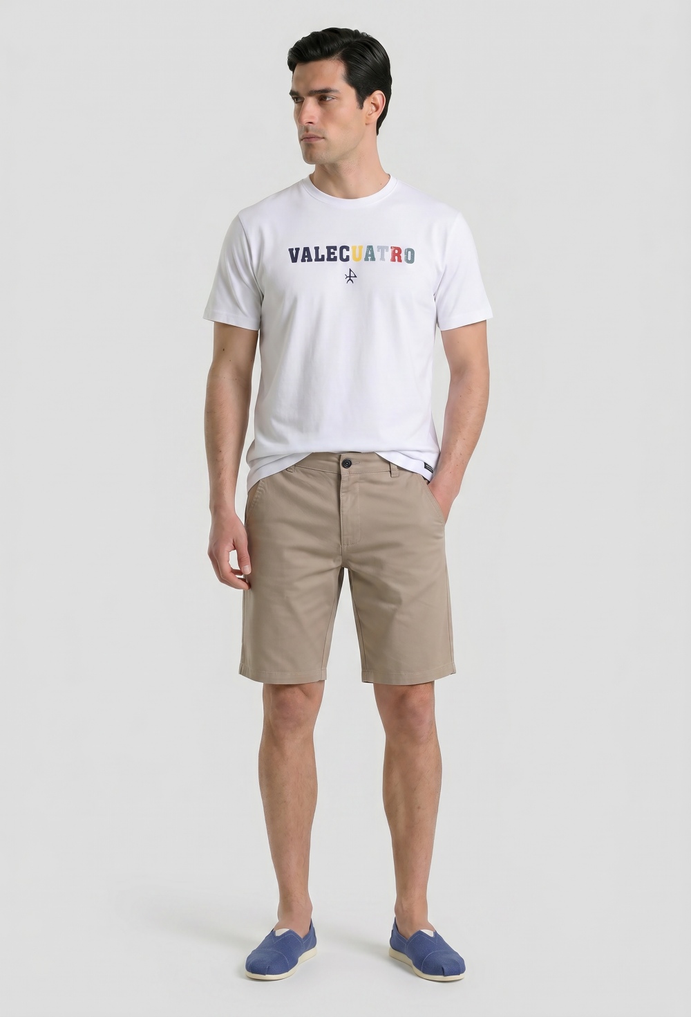 Bermuda clásica Valecuatro beige - Valecuatro