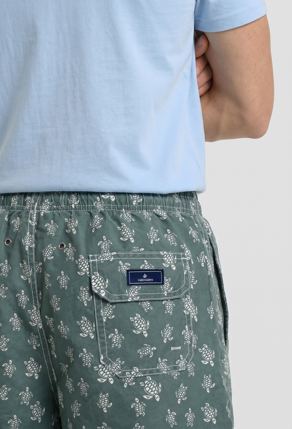 Bañador estampado fantasía verde - 52.9