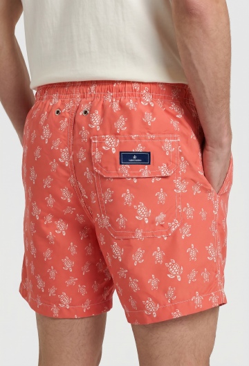 Bañador estampado fantasía coral